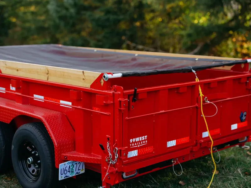 Red Diamond C dump trailer, photo 4