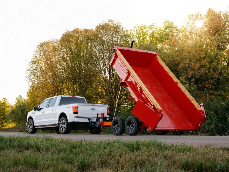 Red Diamond C dump trailer, photo 2